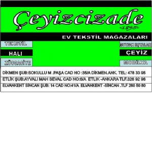ÇEYİZCİZADE TEKSİL ÜRÜNLERİ