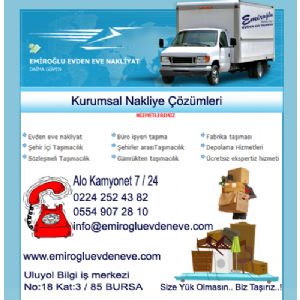 Bursa Emiroğlu Evden Eve Taşımacılık 