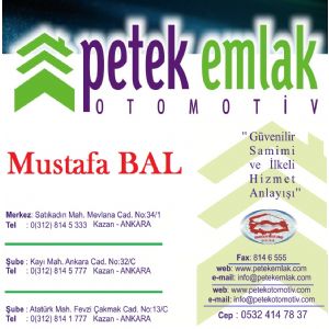 PETEK EMLAK MUSAVIRLIGI