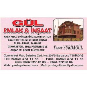 YURDAGÜL İNŞAAT TAAH. TURİZM TİC.LTD.ŞTİ.