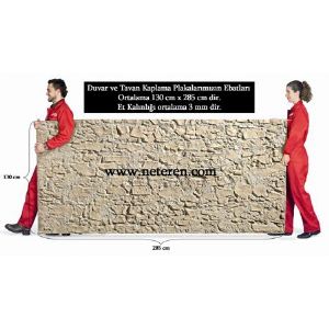 NETEREN  Tas Panel. / TOTAL Stone Panel Duvar Kaplamaları
