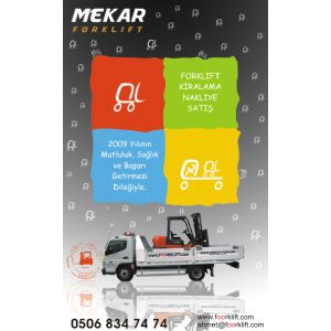 Mekar Forklift Kiralama Hizmetleri