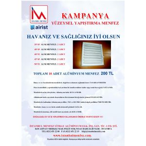 İSTANBUL MENFEZ VİTRAY 