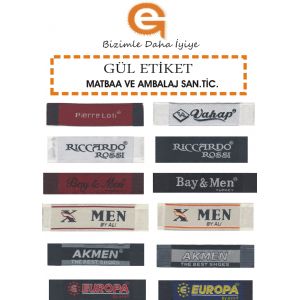 GÜL ETİKET
