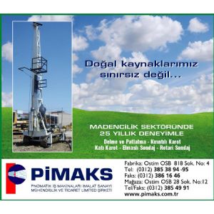 PİMAKS PNOMATİK İŞ MAKİNALARI İMALAT  SANAYİ MÜHENDİSLİK 