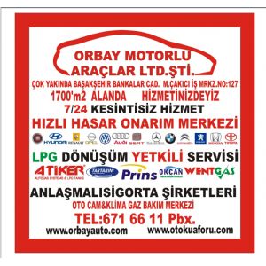 ORBAY MOTORLU ARAÇLAR SAN TİC LTD ŞTİ