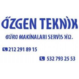 ÖZGEN TEKNİK BÜRO MAKİNELERİ SERVİS HİZMETLERİ