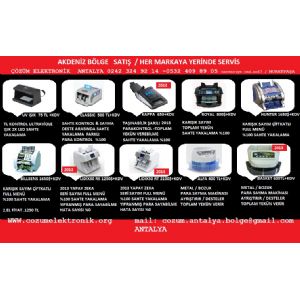 PARA SAYMA MAKİNALARI ANTALYA - HUNTER TEKNO