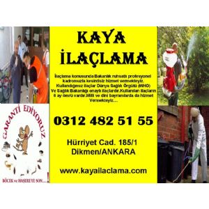ANKARA KAYA İLAÇLAMA